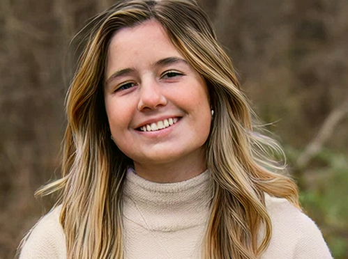 Leah, a person living with XLH, smiling